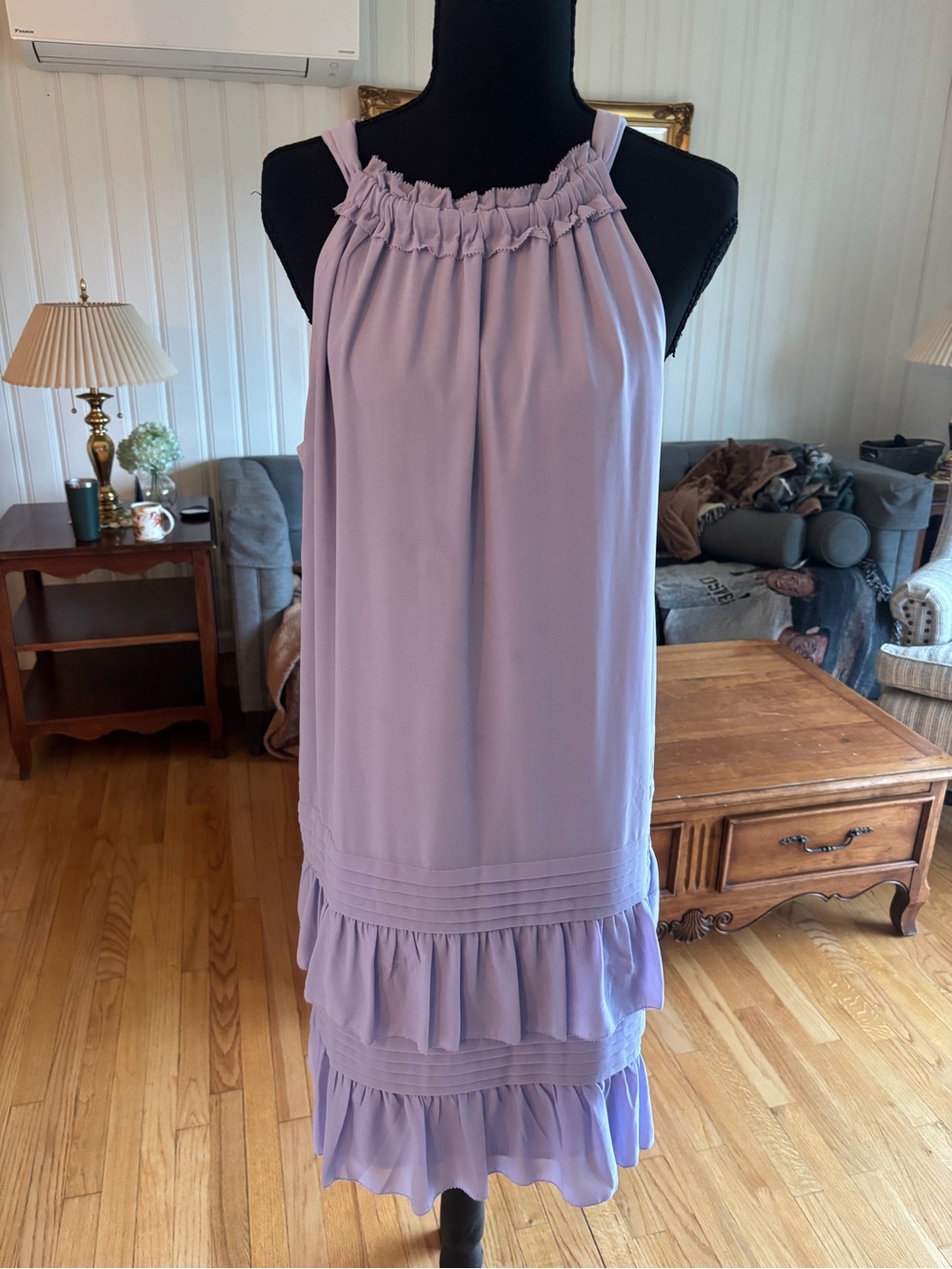 Ann Taylor Lilac Midi Dress